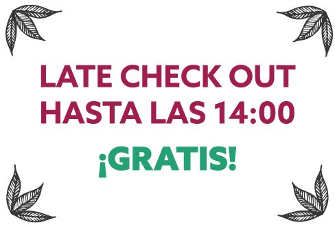 Late check out gratis | Hostal Atocha Madrid Almudena Martín